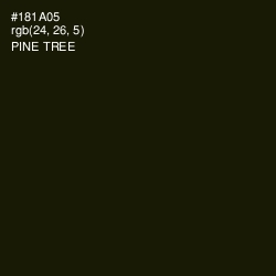 #181A05 - Pine Tree Color Image